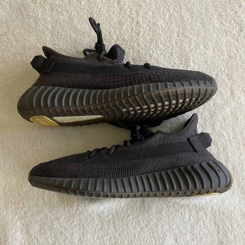 Adidas Yeezy Boost 350 V2 Cinder Non-Reflective FY2903 Men's Size 9.5 Black Char